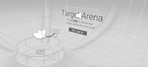 target arena before